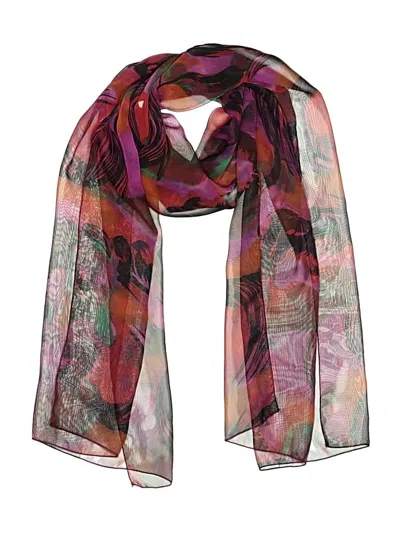 Pre-owned Assorted Brands Scarf In Purple