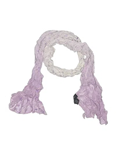 Pre-owned Assorted Brands Scarf In Purple