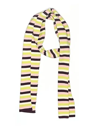 Pre-owned Assorted Brands Scarf In Purple