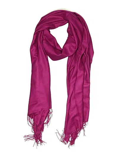 Pre-owned Assorted Brands Scarf In Purple