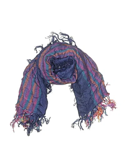 Pre-owned Assorted Brands Scarf In Purple