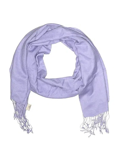 Pre-owned Assorted Brands Scarf In Purple
