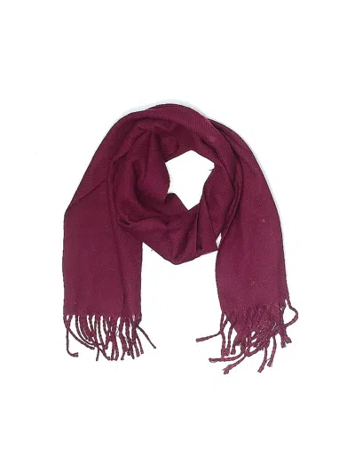 Pre-owned Assorted Brands Scarf In Red