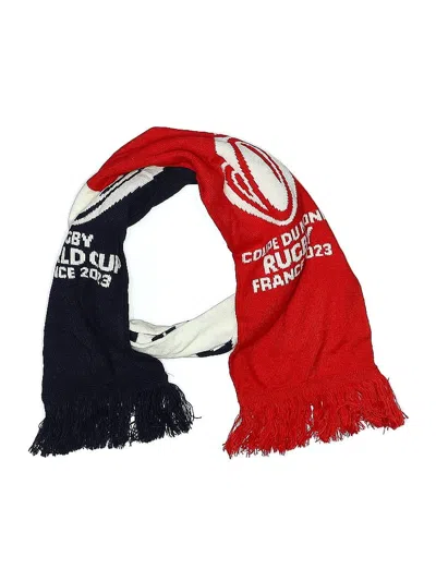 Pre-owned Assorted Brands Scarf In Red