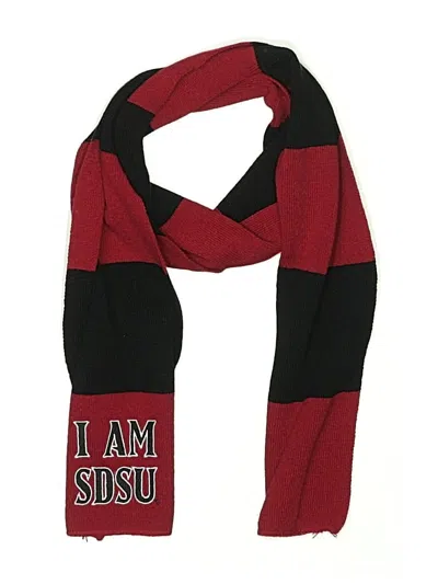Pre-owned Assorted Brands Scarf In Red