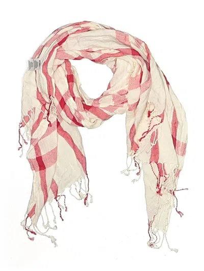 Pre-owned Assorted Brands Scarf In Red