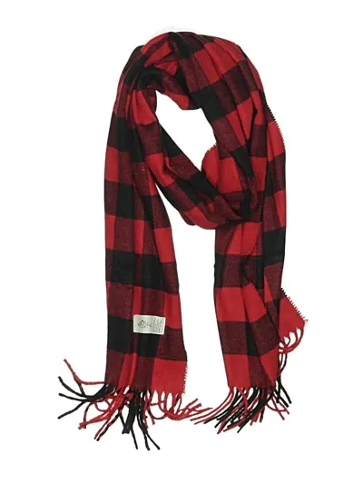 Pre-owned Assorted Brands Scarf In Red