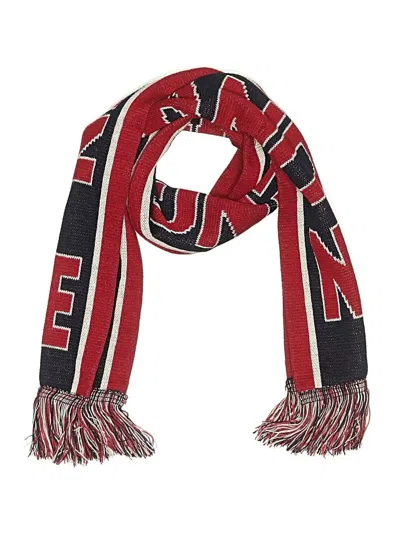 Pre-owned Assorted Brands Scarf In Red
