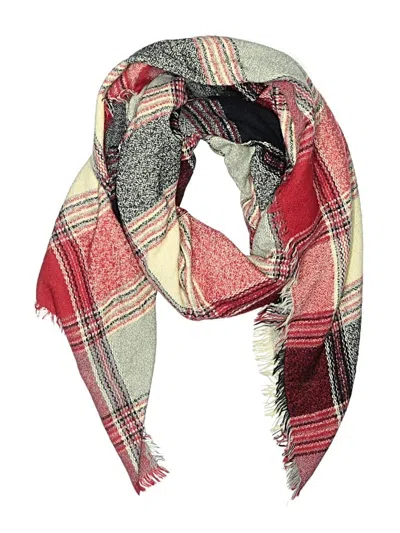 Pre-owned Assorted Brands Scarf In Red