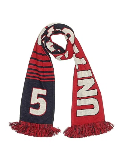 Pre-owned Assorted Brands Scarf In Red
