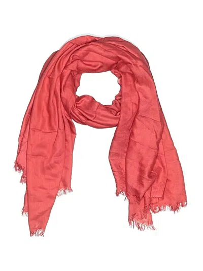 Pre-owned Assorted Brands Scarf In Red