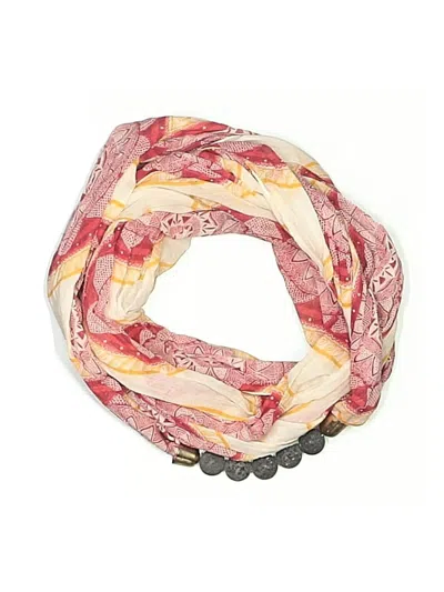 Pre-owned Assorted Brands Scarf In Red