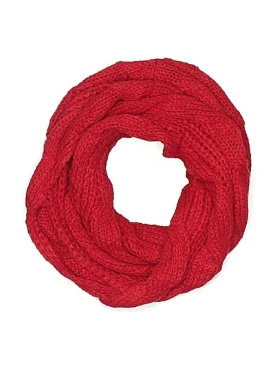 Pre-owned Assorted Brands Scarf In Red