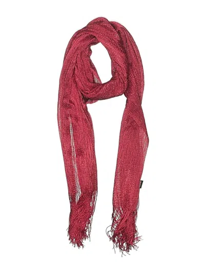 Pre-owned Assorted Brands Scarf In Red