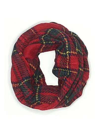 Pre-owned Assorted Brands Scarf In Red
