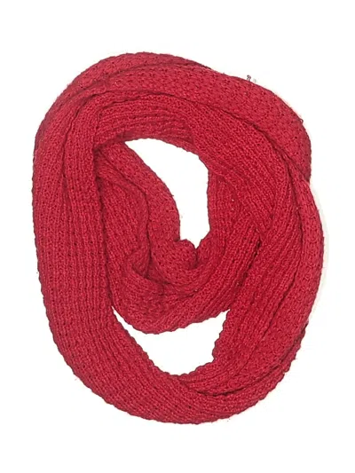 Pre-owned Assorted Brands Scarf In Red