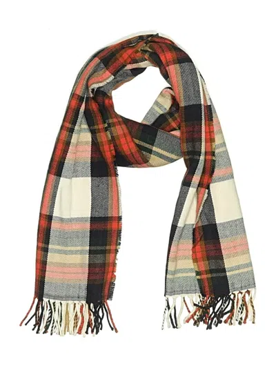 Pre-owned Assorted Brands Scarf In Red