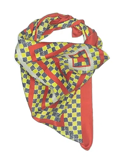 Pre-owned Assorted Brands Scarf In Red