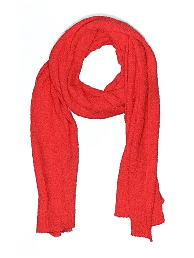 Pre-owned Assorted Brands Scarf In Red