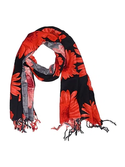 Pre-owned Assorted Brands Scarf In Red
