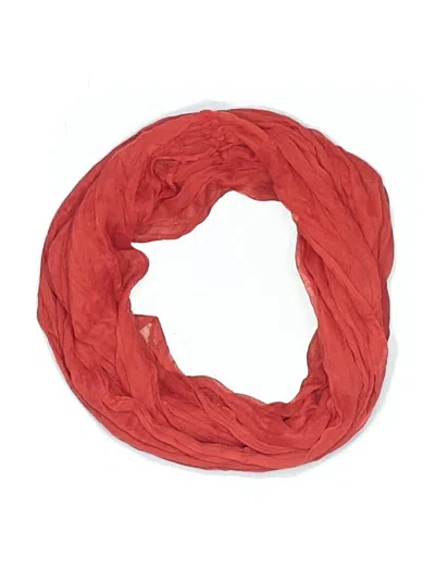 Pre-owned Assorted Brands Scarf In Red