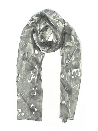 Assorted Brands Scarf In Silver