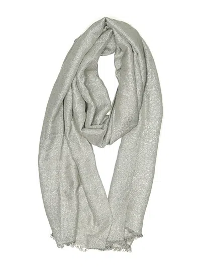 Pre-owned Assorted Brands Scarf In Silver