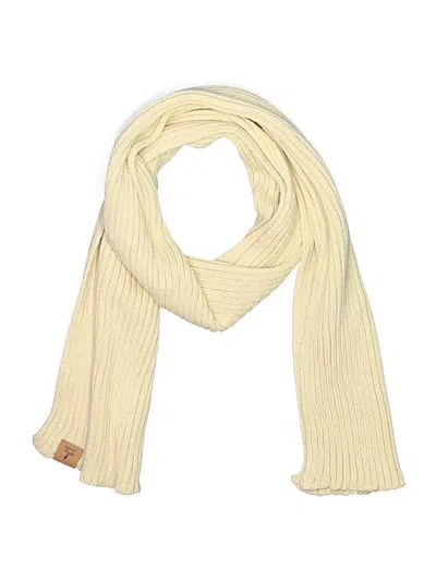 Pre-owned Assorted Brands Scarf In Tan