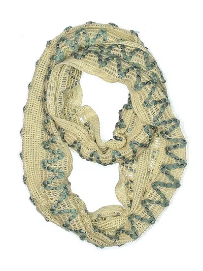 Pre-owned Assorted Brands Scarf In Tan
