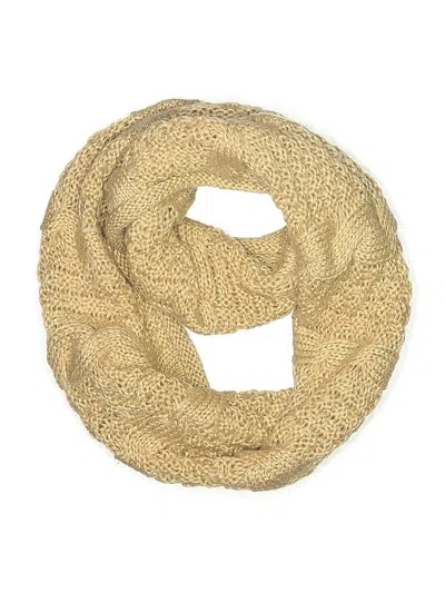Pre-owned Assorted Brands Scarf In Tan
