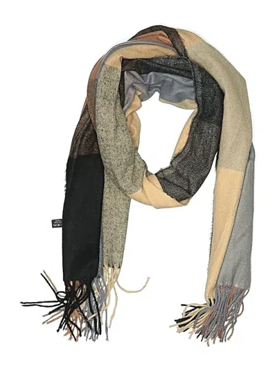 Pre-owned Assorted Brands Scarf In Tan