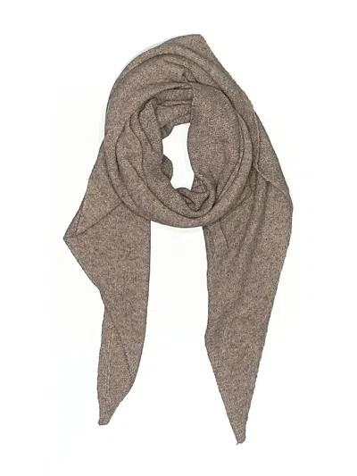 Pre-owned Assorted Brands Scarf In Tan
