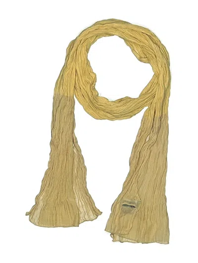 Pre-owned Assorted Brands Scarf In Tan