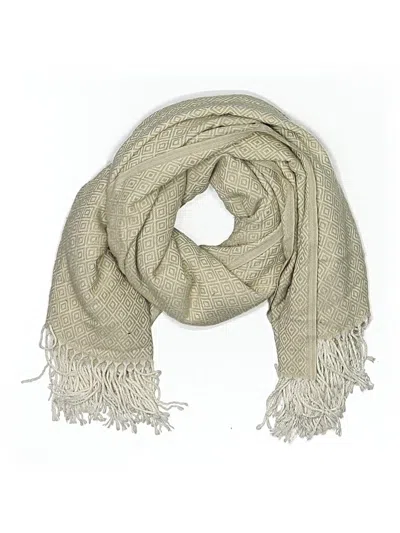 Pre-owned Assorted Brands Scarf In Tan