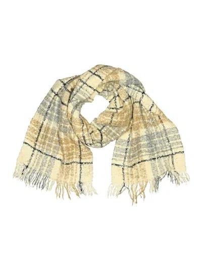 Pre-owned Assorted Brands Scarf In Tan