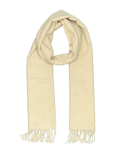 Pre-owned Assorted Brands Scarf In Tan