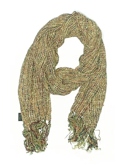 Pre-owned Assorted Brands Scarf In Tan