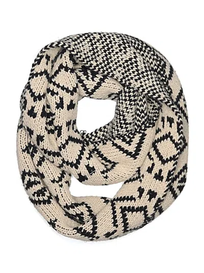 Pre-owned Assorted Brands Scarf In Tan