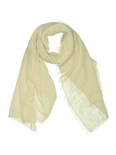 Pre-owned Assorted Brands Scarf In Tan