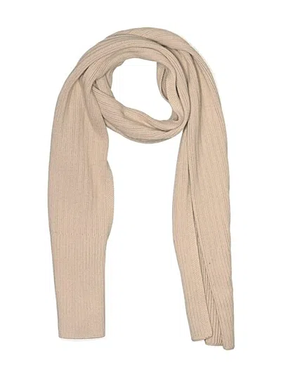 Pre-owned Assorted Brands Scarf In Tan