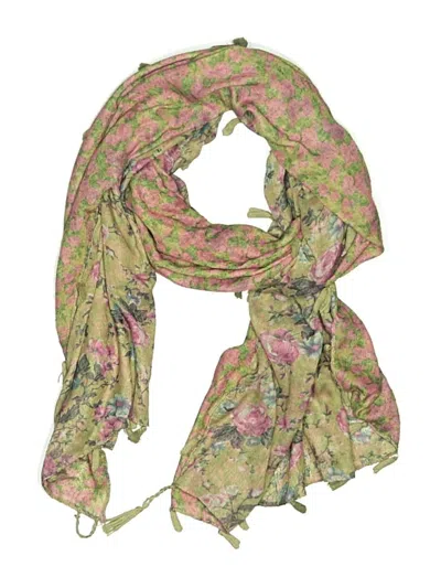 Pre-owned Assorted Brands Scarf In Tan