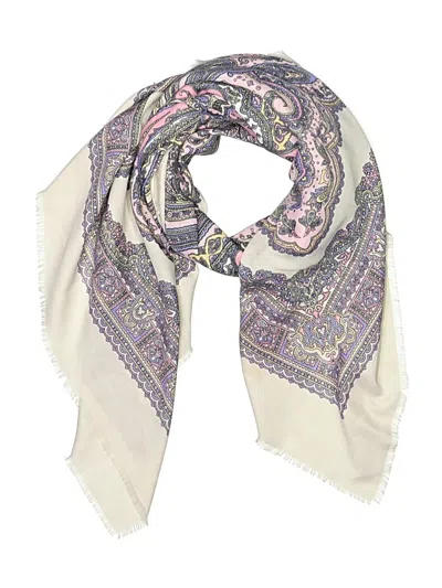 Pre-owned Assorted Brands Scarf In Tan