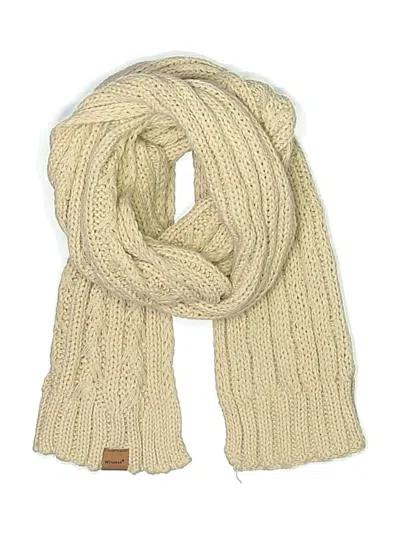 Pre-owned Assorted Brands Scarf In Tan