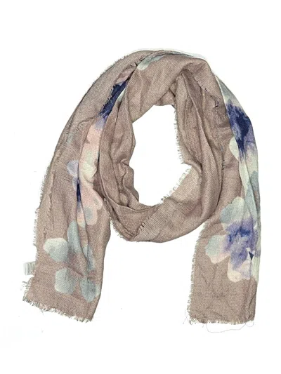 Pre-owned Assorted Brands Scarf In Tan