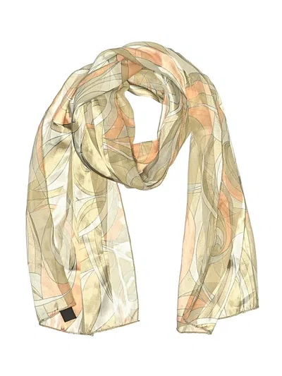 Pre-owned Assorted Brands Scarf In Tan