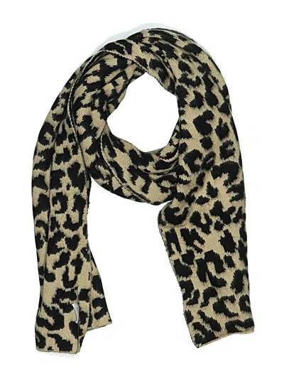 Pre-owned Assorted Brands Scarf In Tan