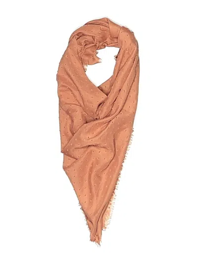 Pre-owned Assorted Brands Scarf In Tan