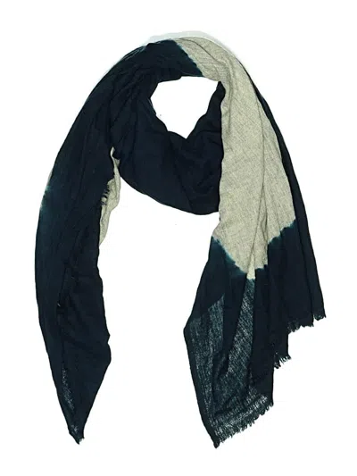 Pre-owned Assorted Brands Scarf In Teal