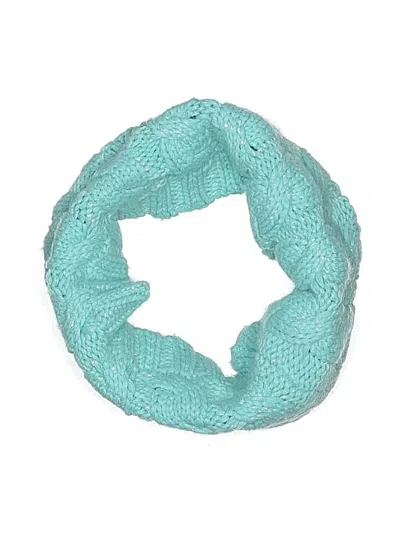 Pre-owned Assorted Brands Scarf In Teal