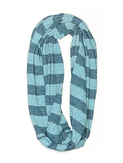Pre-owned Assorted Brands Scarf In Teal